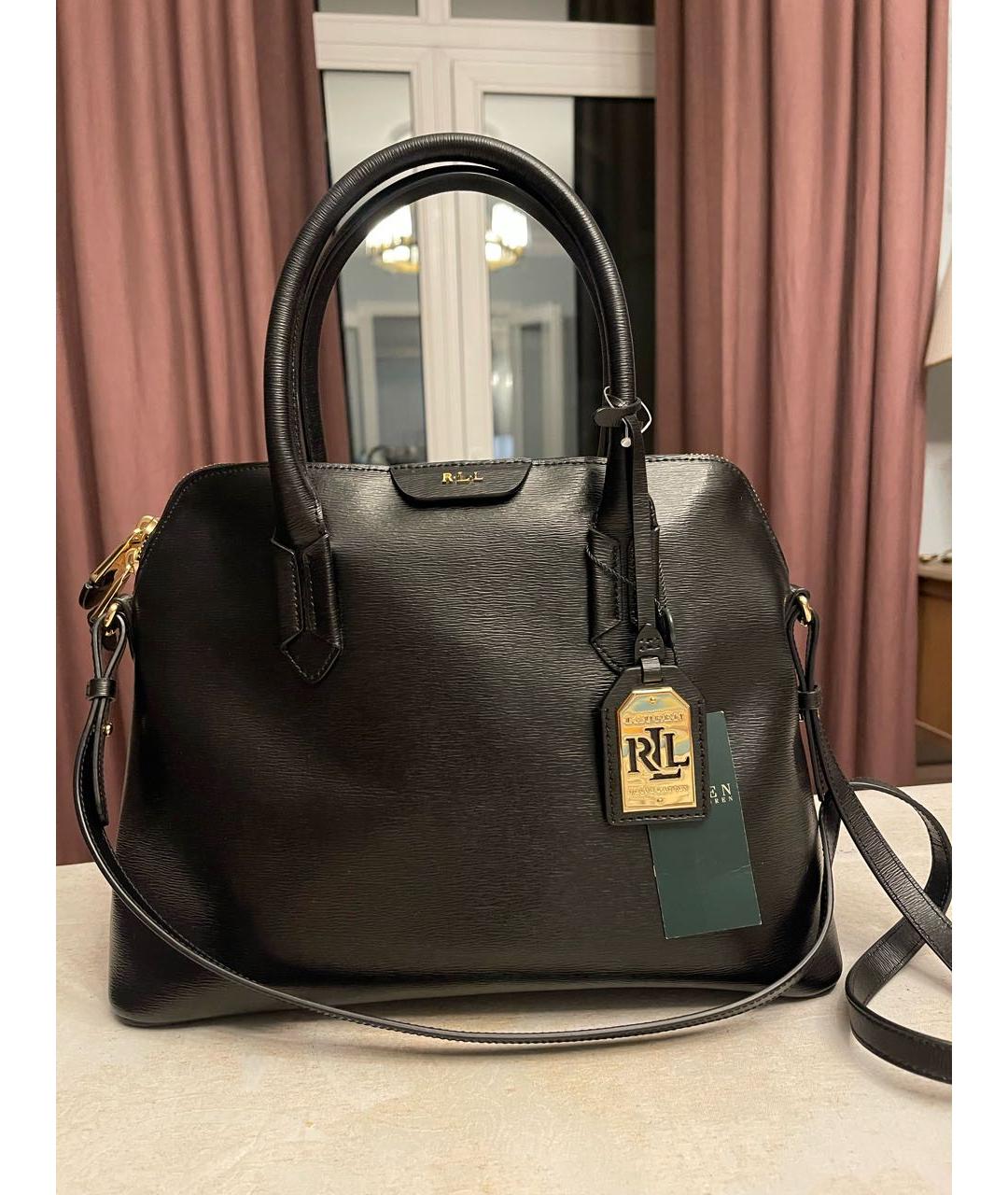 RALPH LAUREN Синяя сумка через плечо из искусственной кожи, фото 2