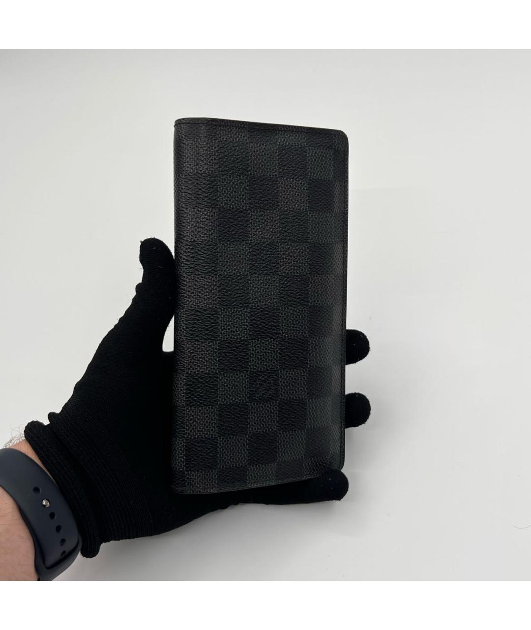 LOUIS VUITTON Серый кошелек, фото 9