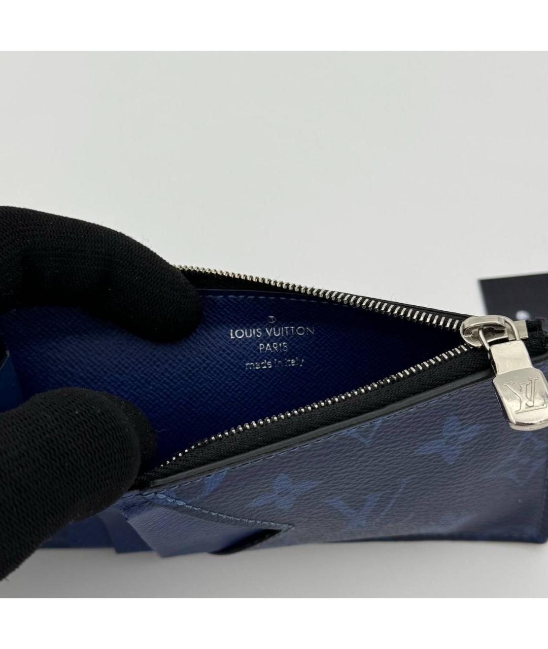 LOUIS VUITTON Темно-синий кошелек, фото 3