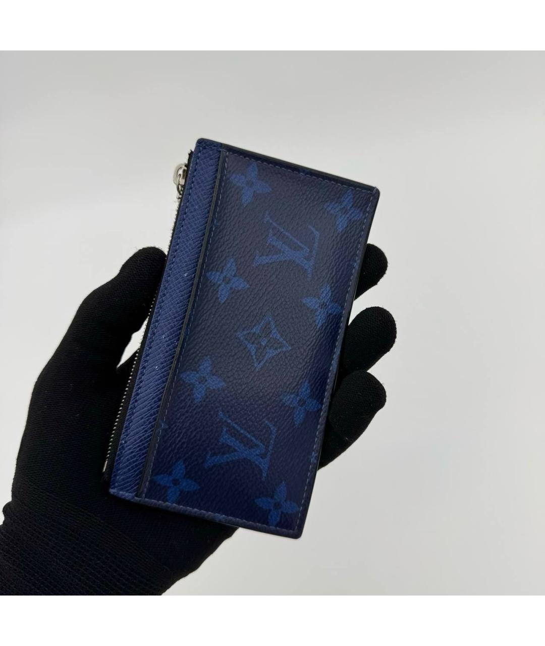 LOUIS VUITTON Темно-синий кошелек, фото 2