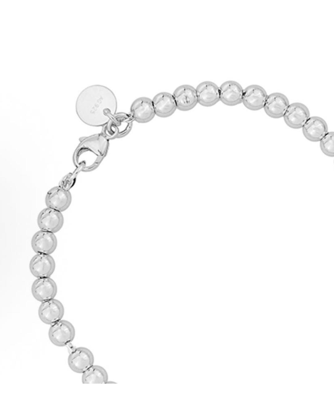 TIFFANY&CO Красный серебряный браслет, фото 3