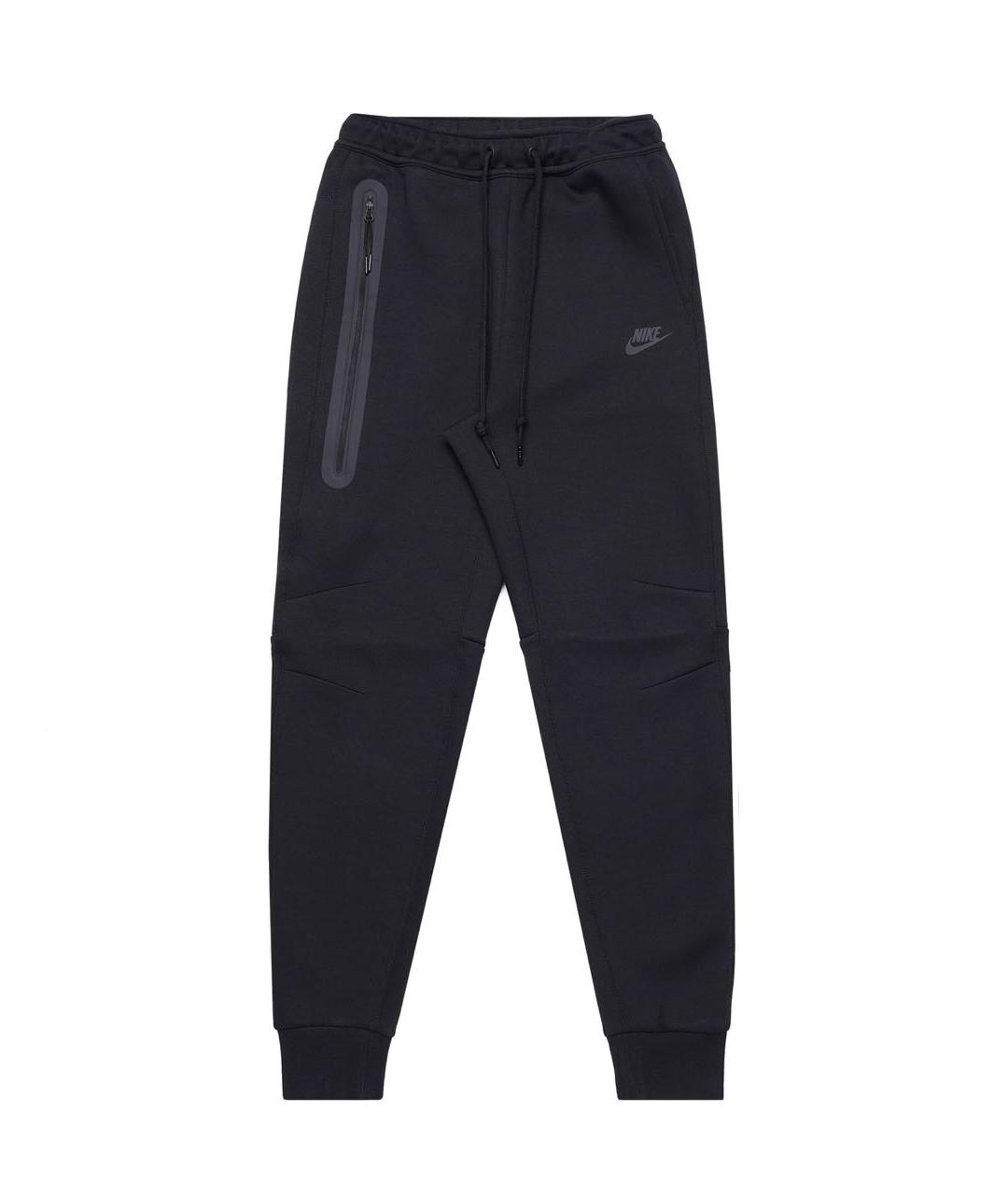 NIKE Черные хлопковые повседневные брюки, фото 9