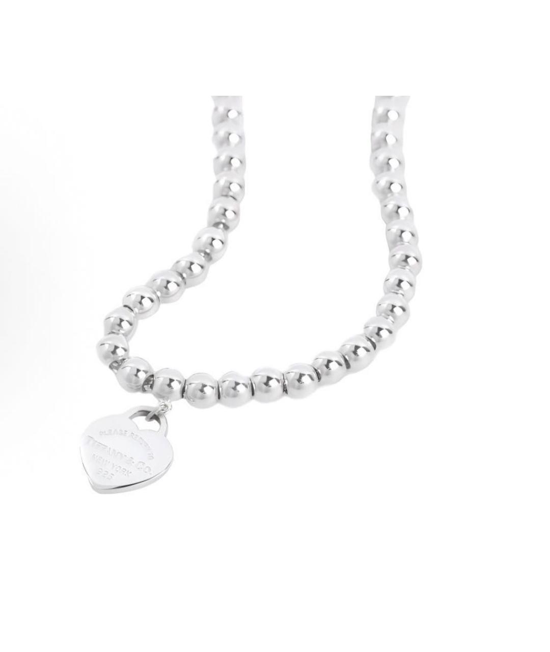 TIFFANY&CO Серебрянный серебряный браслет, фото 4