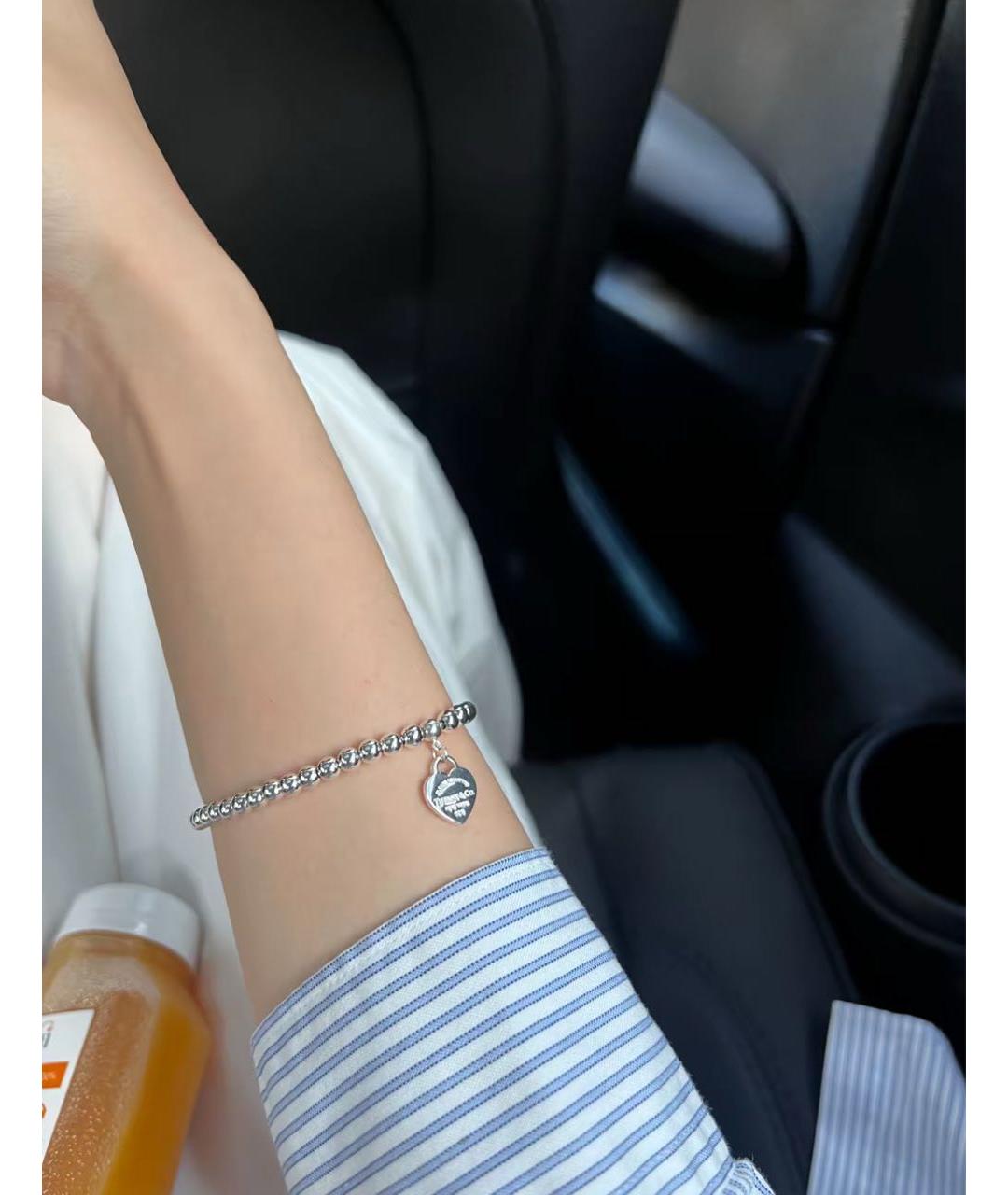 TIFFANY&CO Серебрянный серебряный браслет, фото 3
