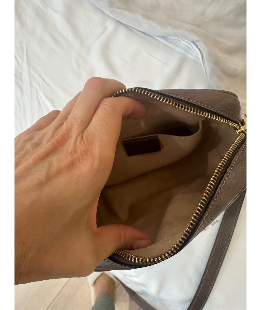 GUCCI Коричневая сумка через плечо, фото 4