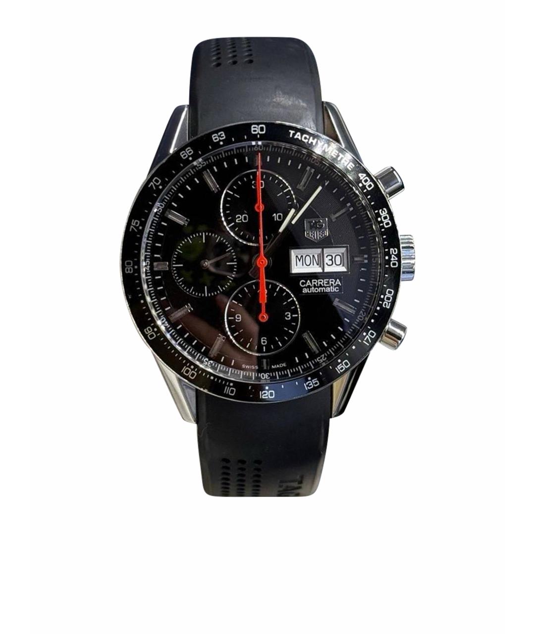 TAG HEUER Черные керамические часы, фото 1
