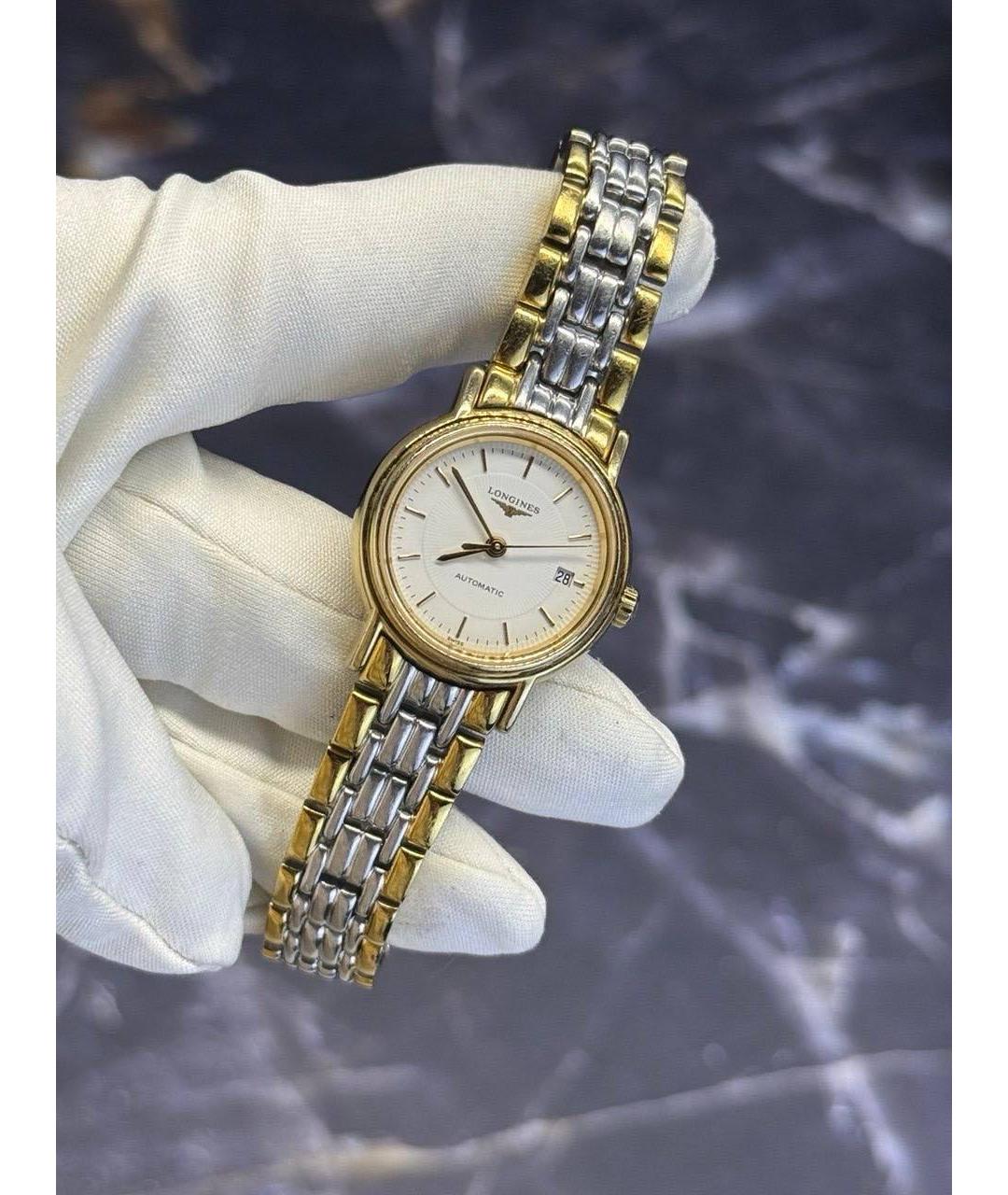 LONGINES Серые металлические часы, фото 2