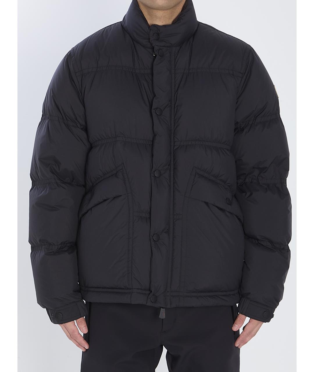 MONCLER GRENOBLE Черная полиэстеровая куртка, фото 2