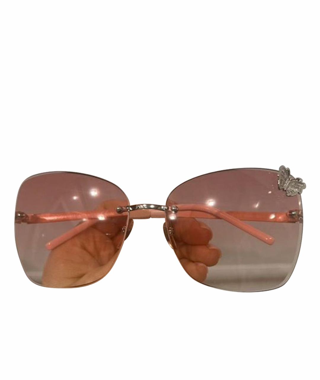 GUCCI Розовые солнцезащитные очки, фото 1