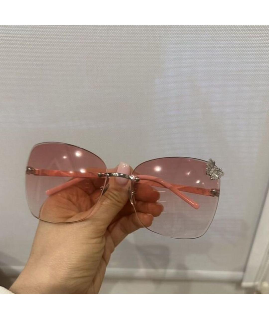 GUCCI Розовые солнцезащитные очки, фото 2