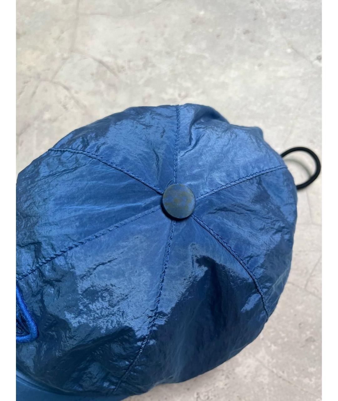 STONE ISLAND Синяя кепка/бейсболка, фото 6
