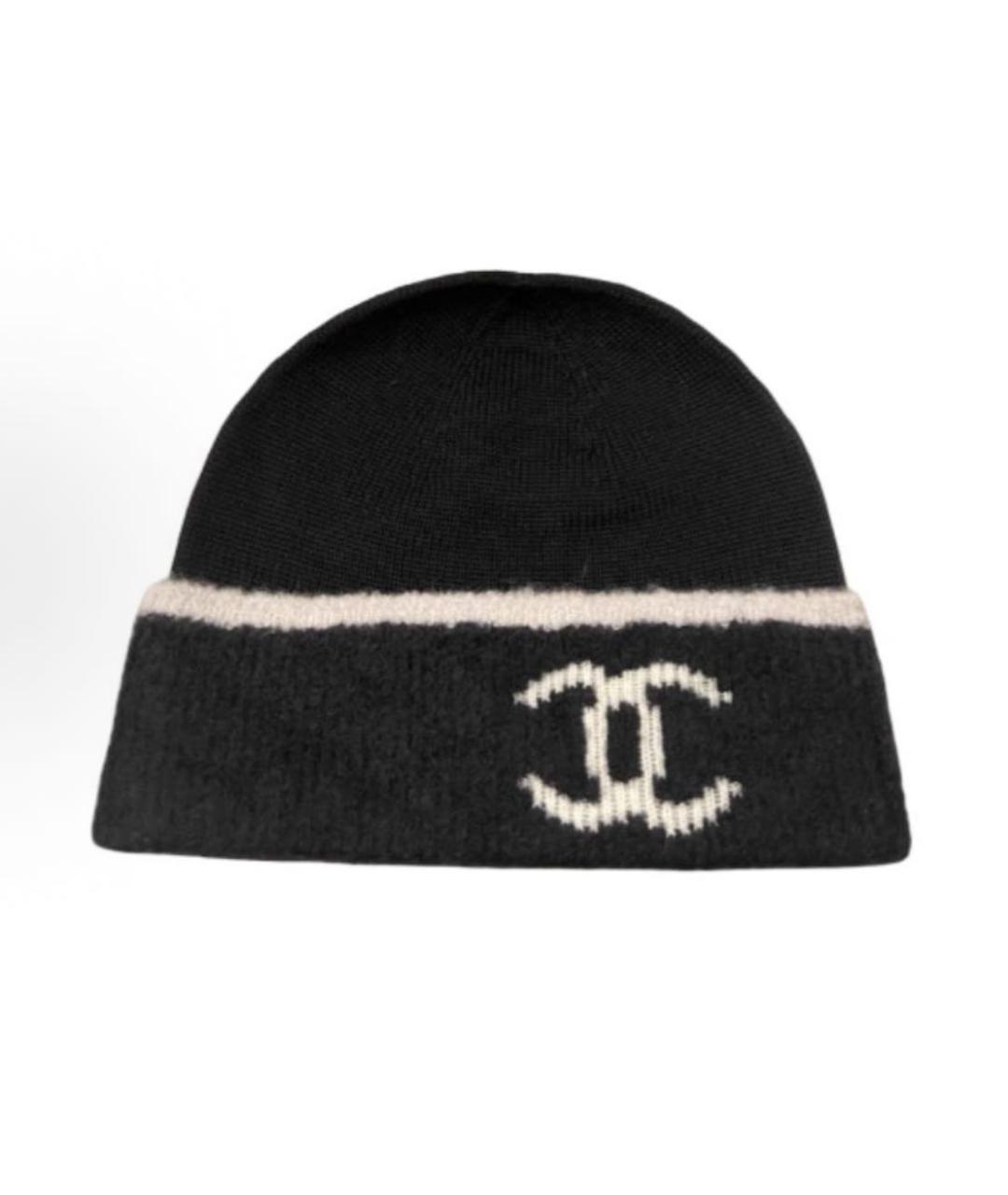 CHANEL Черная шапка, фото 3