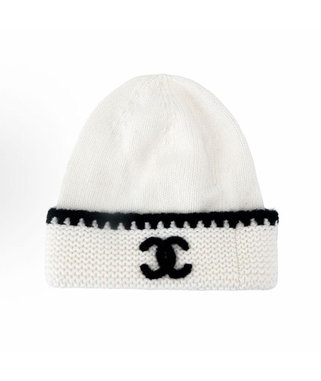 CHANEL Белая шапка, фото 6