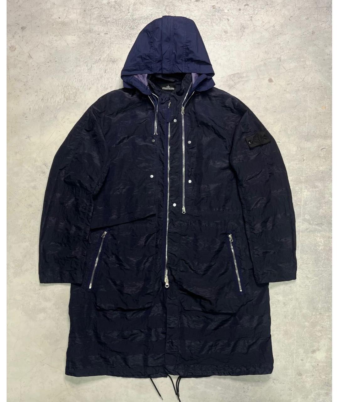 STONE ISLAND Фиолетовая полиамидовая куртка, фото 8