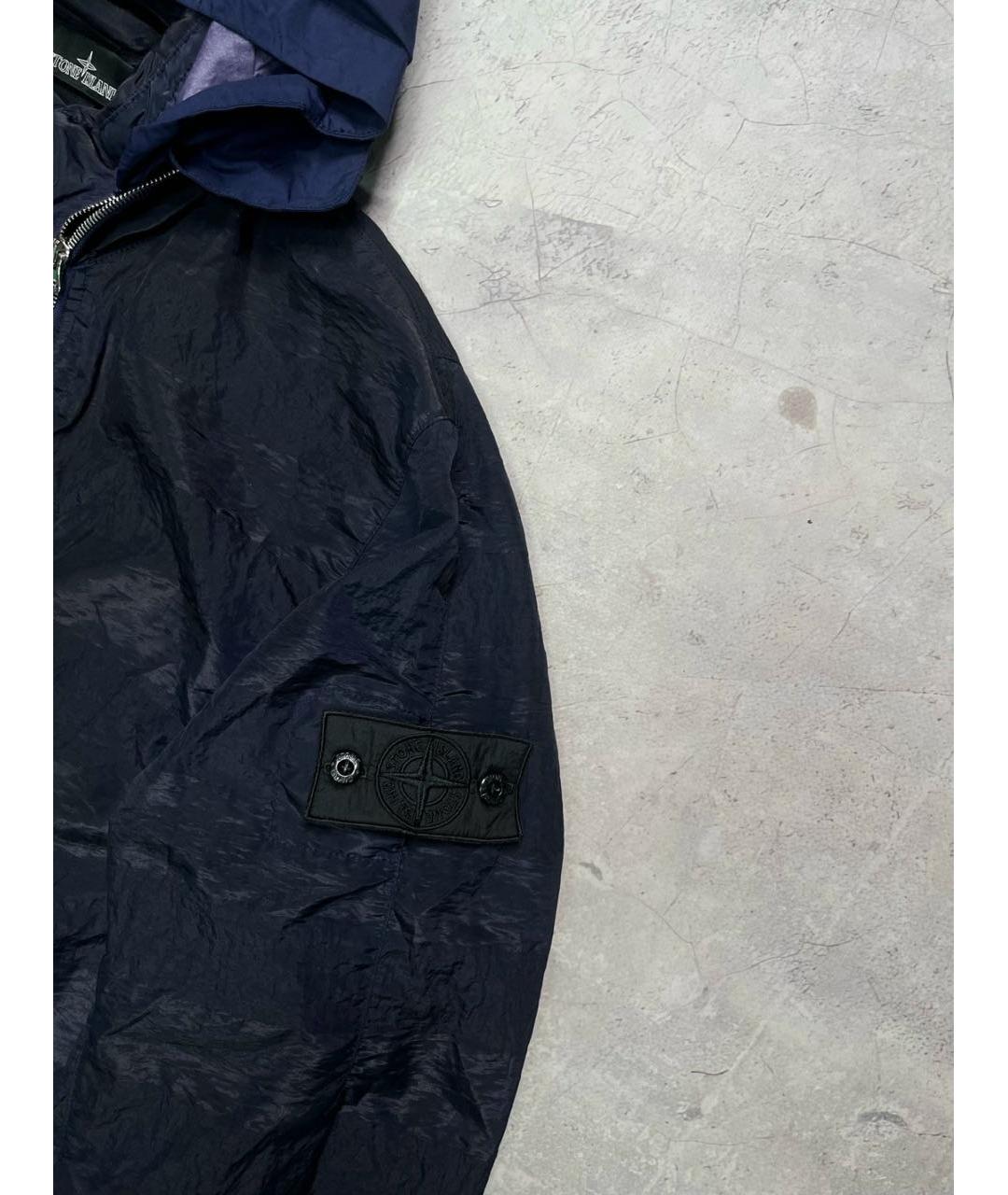 STONE ISLAND Фиолетовая полиамидовая куртка, фото 7
