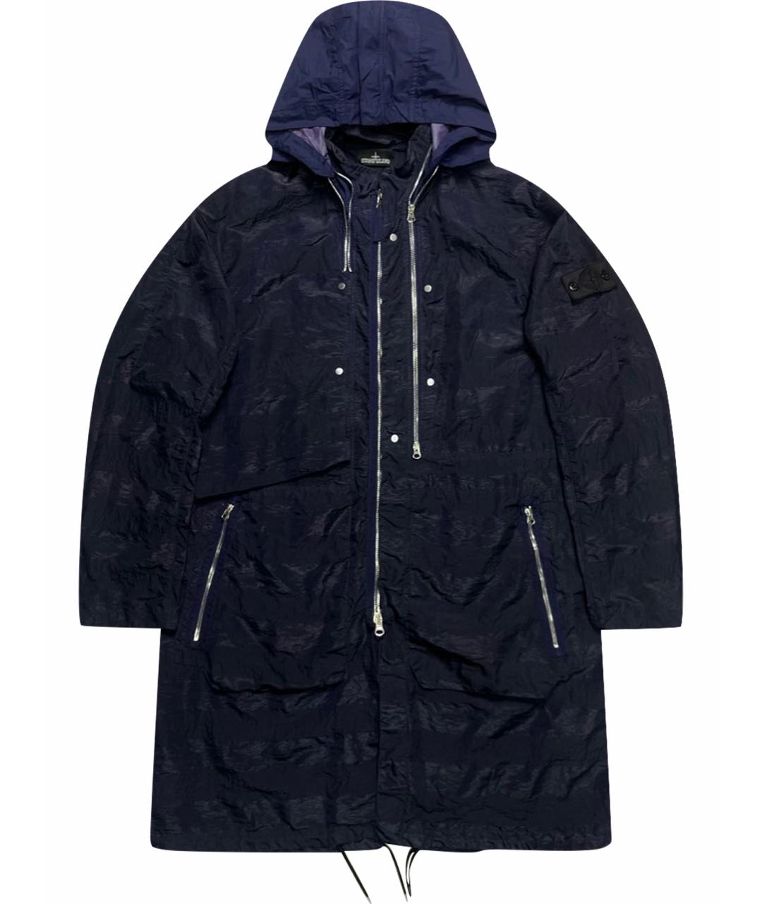 STONE ISLAND Фиолетовая полиамидовая куртка, фото 1