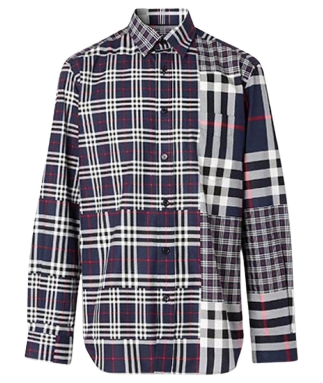 BURBERRY Мульти хлопковая кэжуал рубашка, фото 1