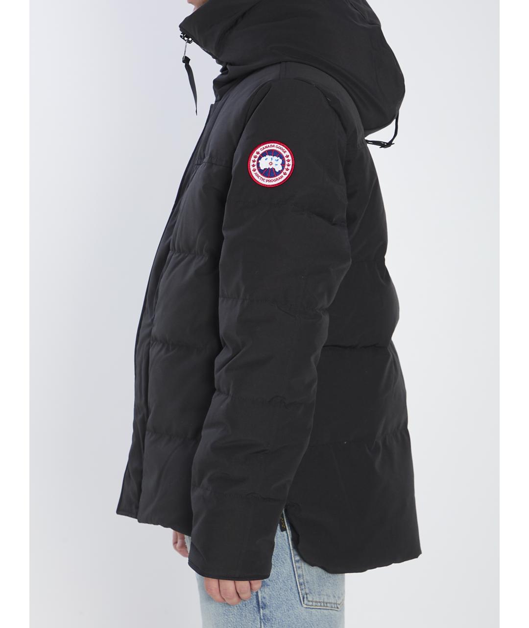 CANADA GOOSE Черная полиэстеровая парка, фото 4