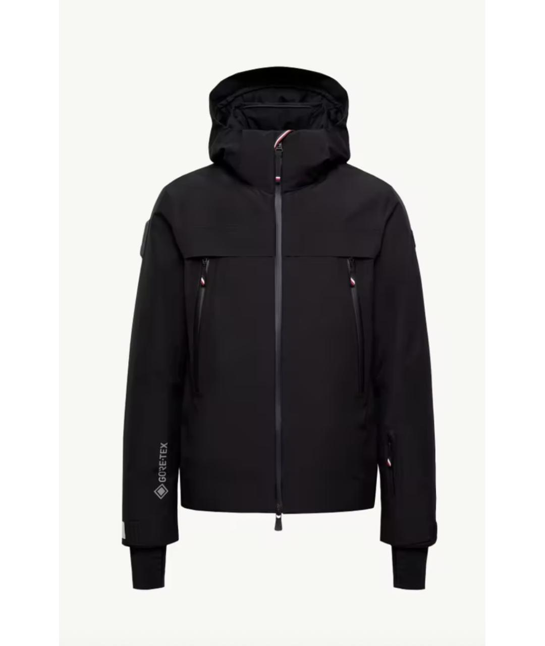 MONCLER GRENOBLE Черная полиамидовая куртка, фото 5