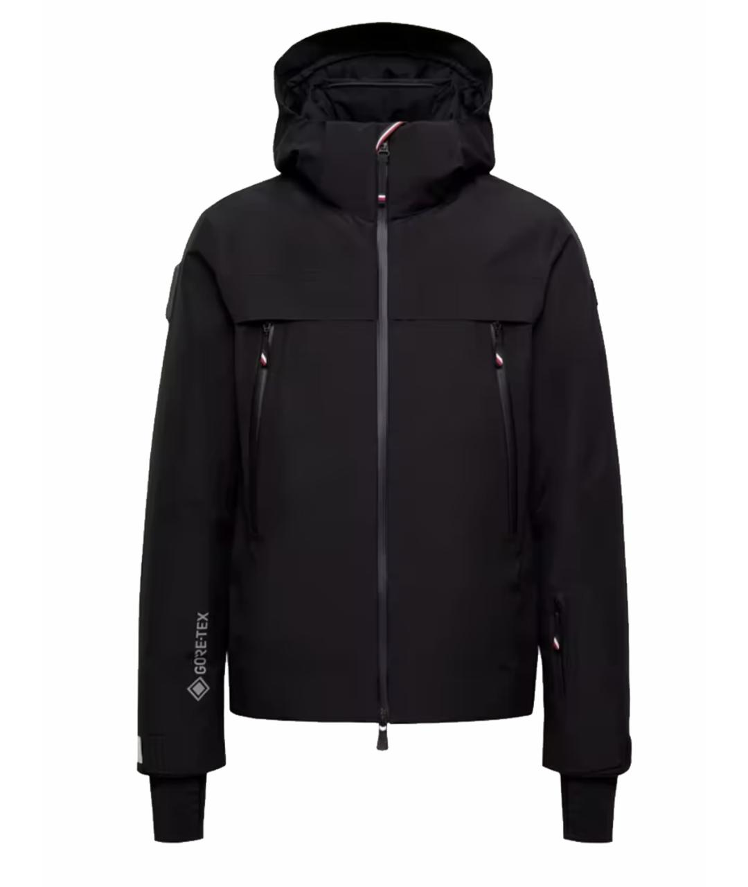 MONCLER GRENOBLE Черная полиамидовая куртка, фото 1
