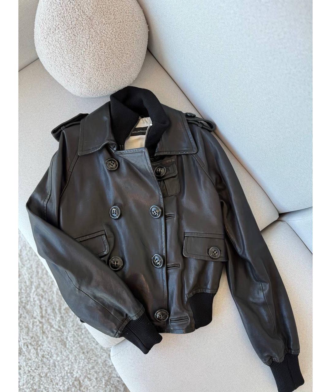 DSQUARED2 Кожаная куртка, фото 9