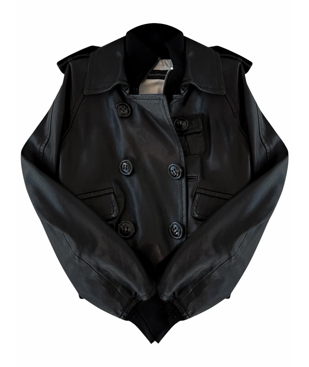 DSQUARED2 Кожаная куртка, фото 1