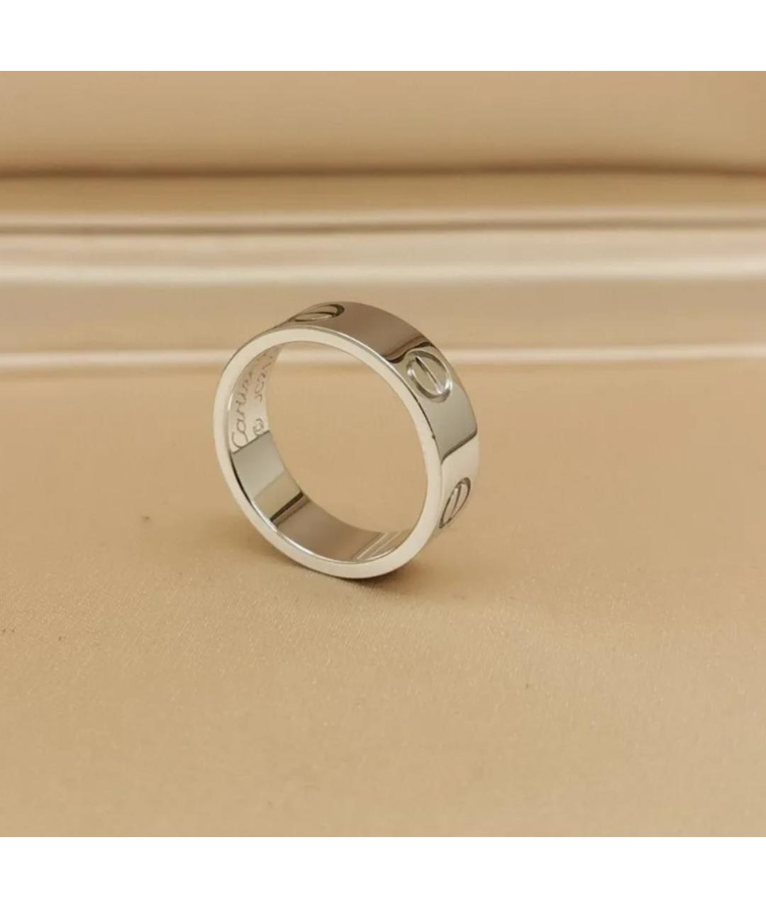 CARTIER Серебряное кольцо из белого золота, фото 8