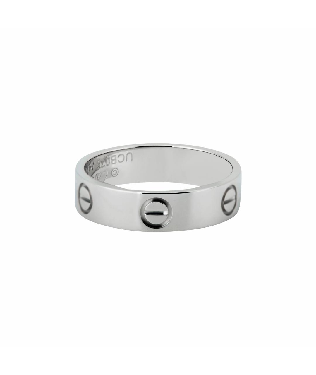 CARTIER Серебряное кольцо из белого золота, фото 1