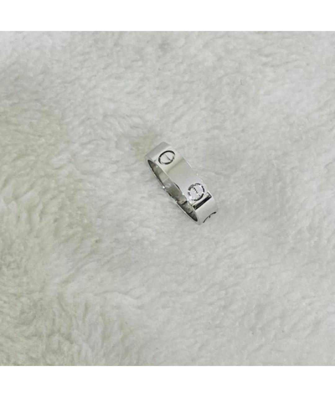 CARTIER Серебряное кольцо из белого золота, фото 5