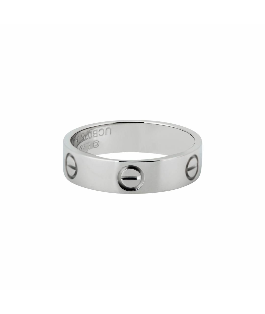 CARTIER Серебряное кольцо из белого золота, фото 1