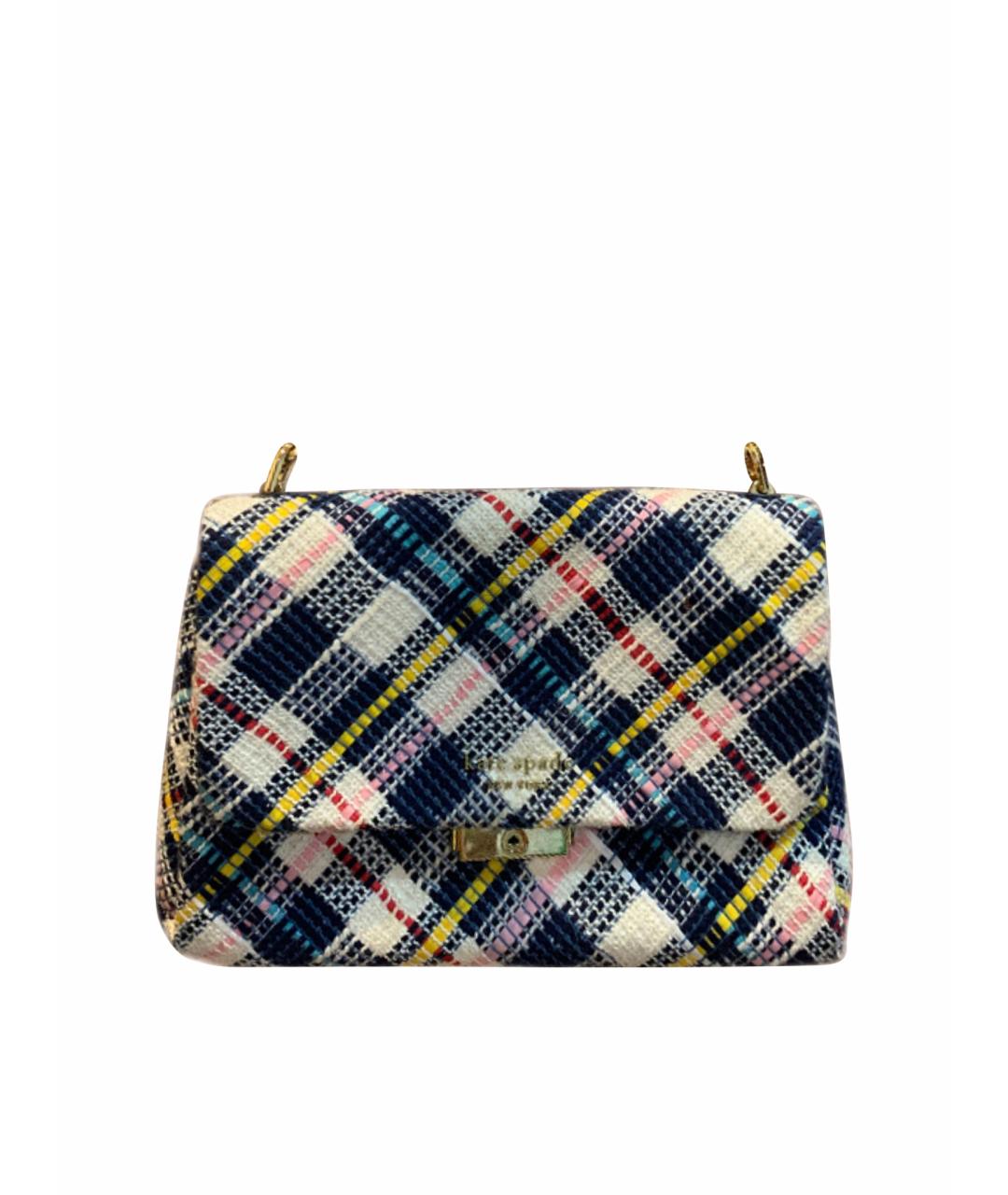 KATE SPADE Мульти бархатная сумка через плечо, фото 1
