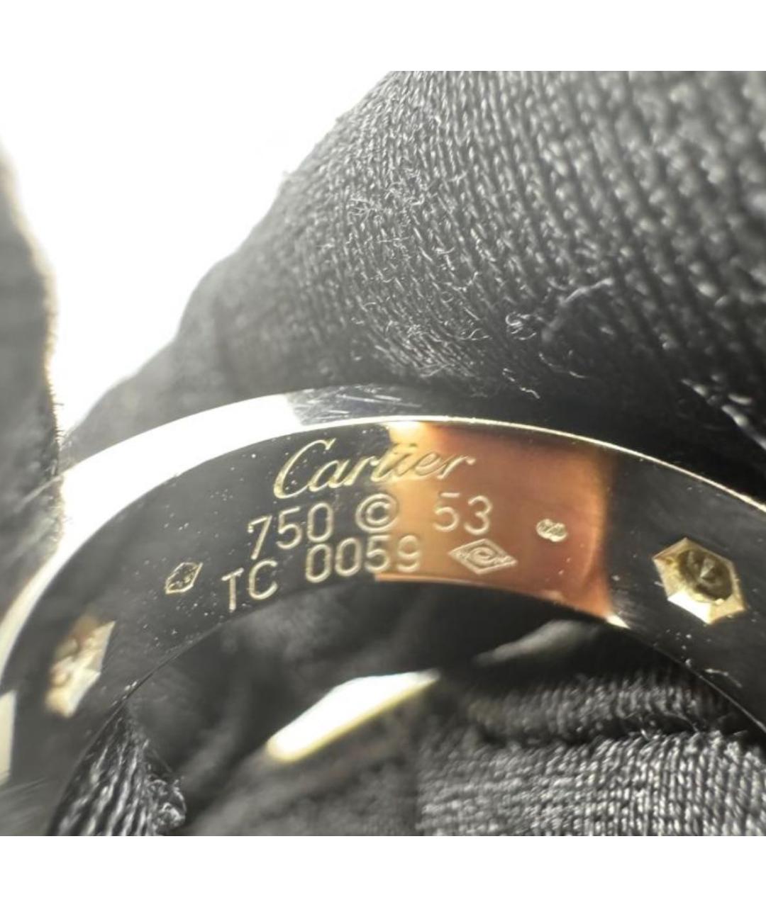 CARTIER Серебряное кольцо из белого золота, фото 8