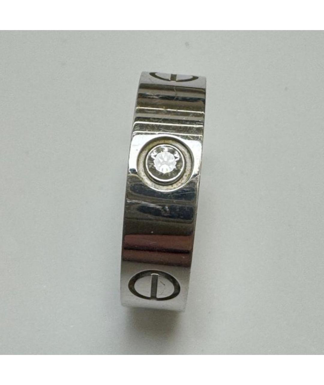 CARTIER Серебряное кольцо из белого золота, фото 7