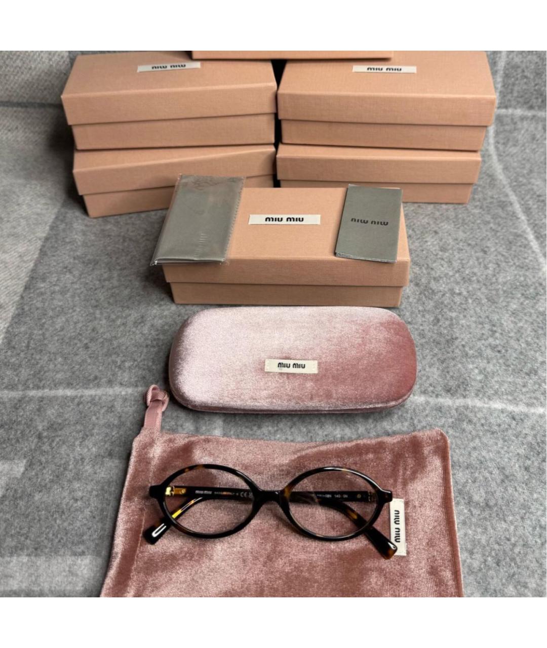MIU MIU Мульти пластиковые солнцезащитные очки, фото 2