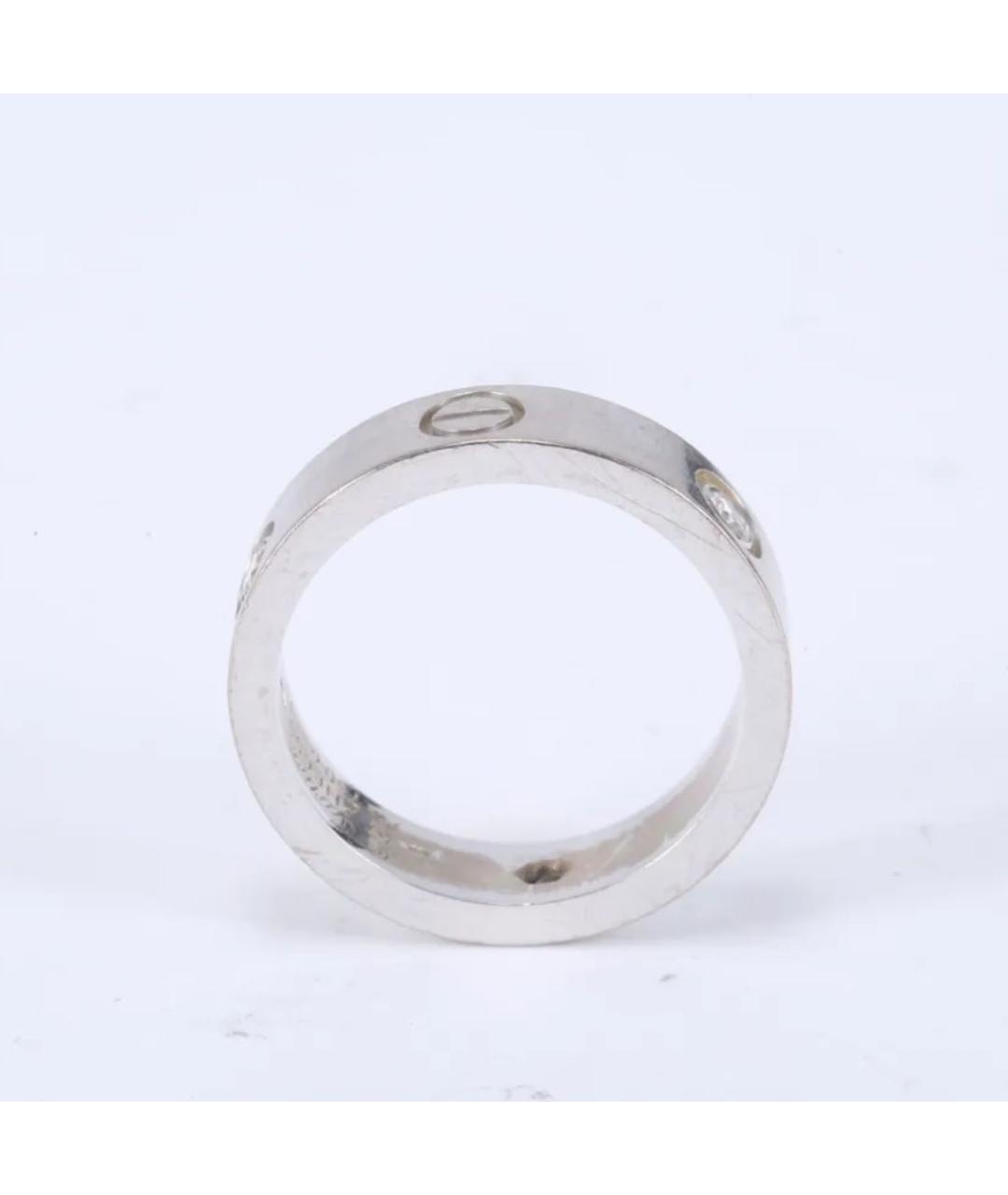 CARTIER Серебряное кольцо из белого золота, фото 2