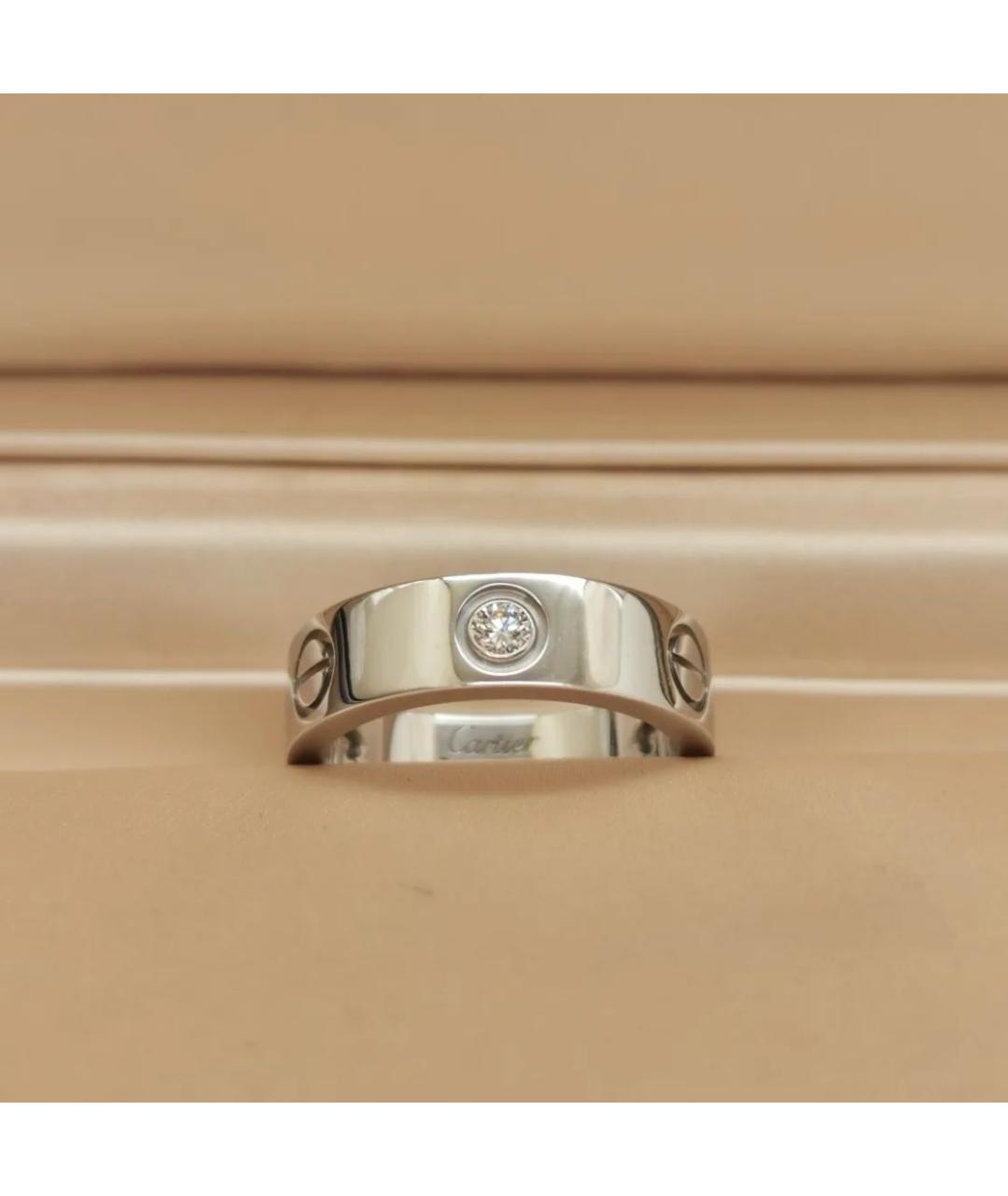 CARTIER Серебряное кольцо из белого золота, фото 7