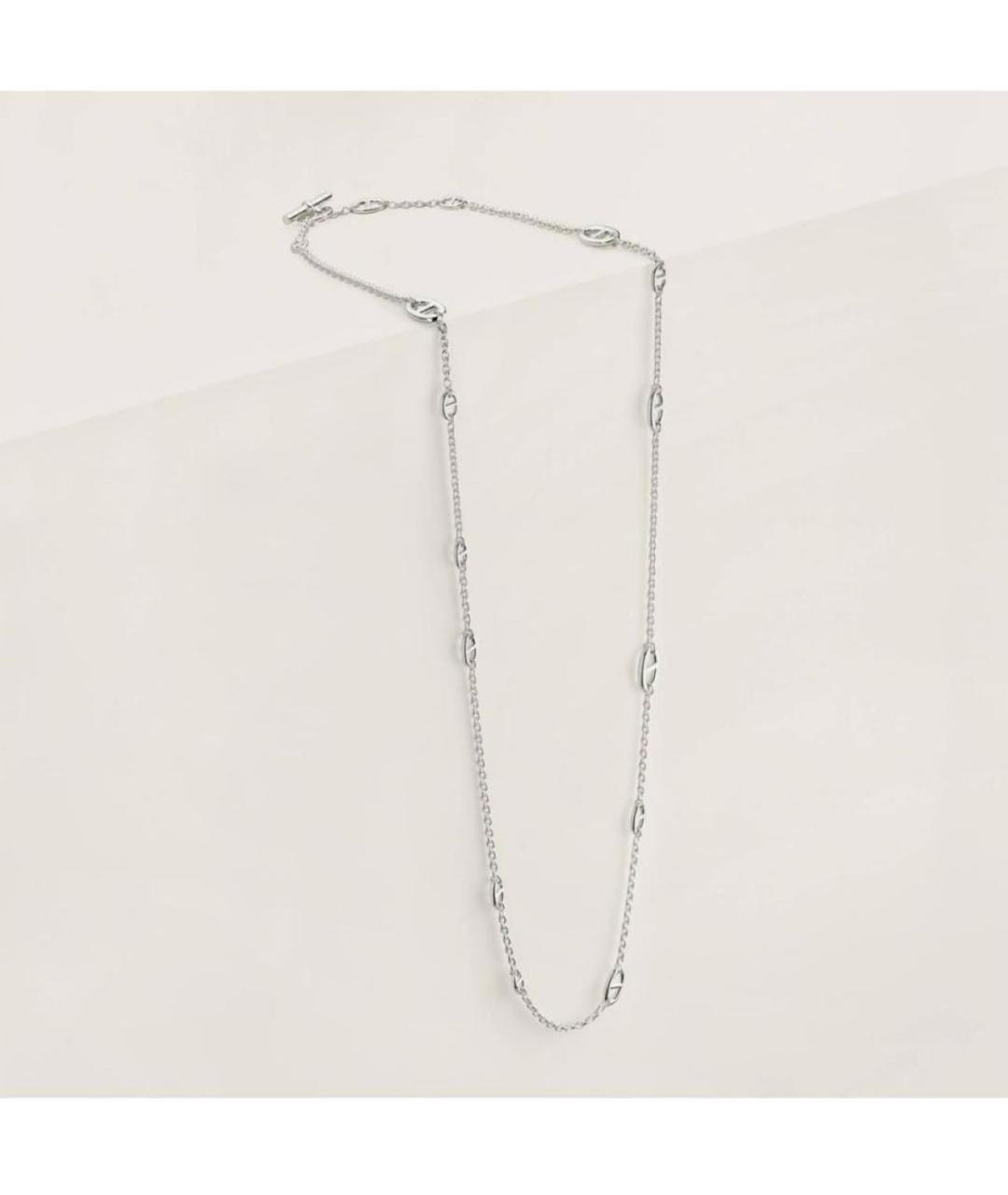 HERMES Серебряная серебряная цепочка, фото 2