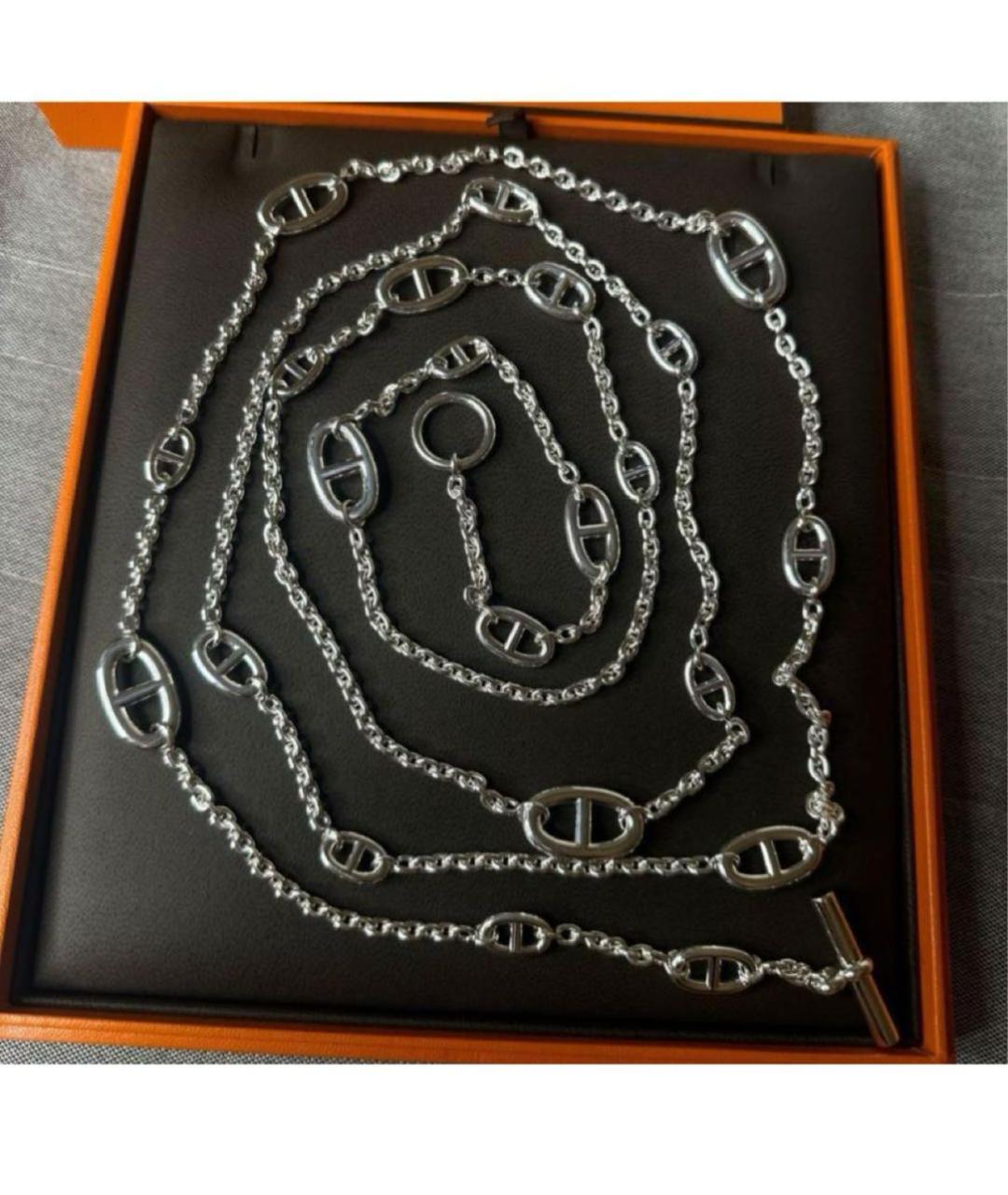 HERMES Серебряная серебряная подвеска, фото 3