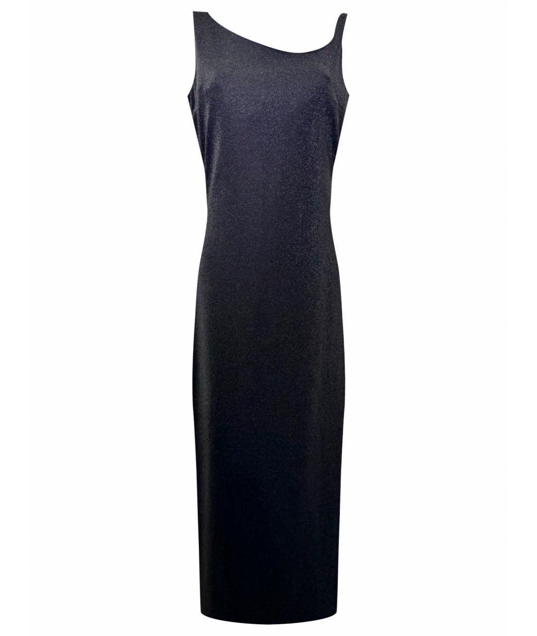 VERSUS VERSACE Черное полиэстеровое вечернее платье, фото 1