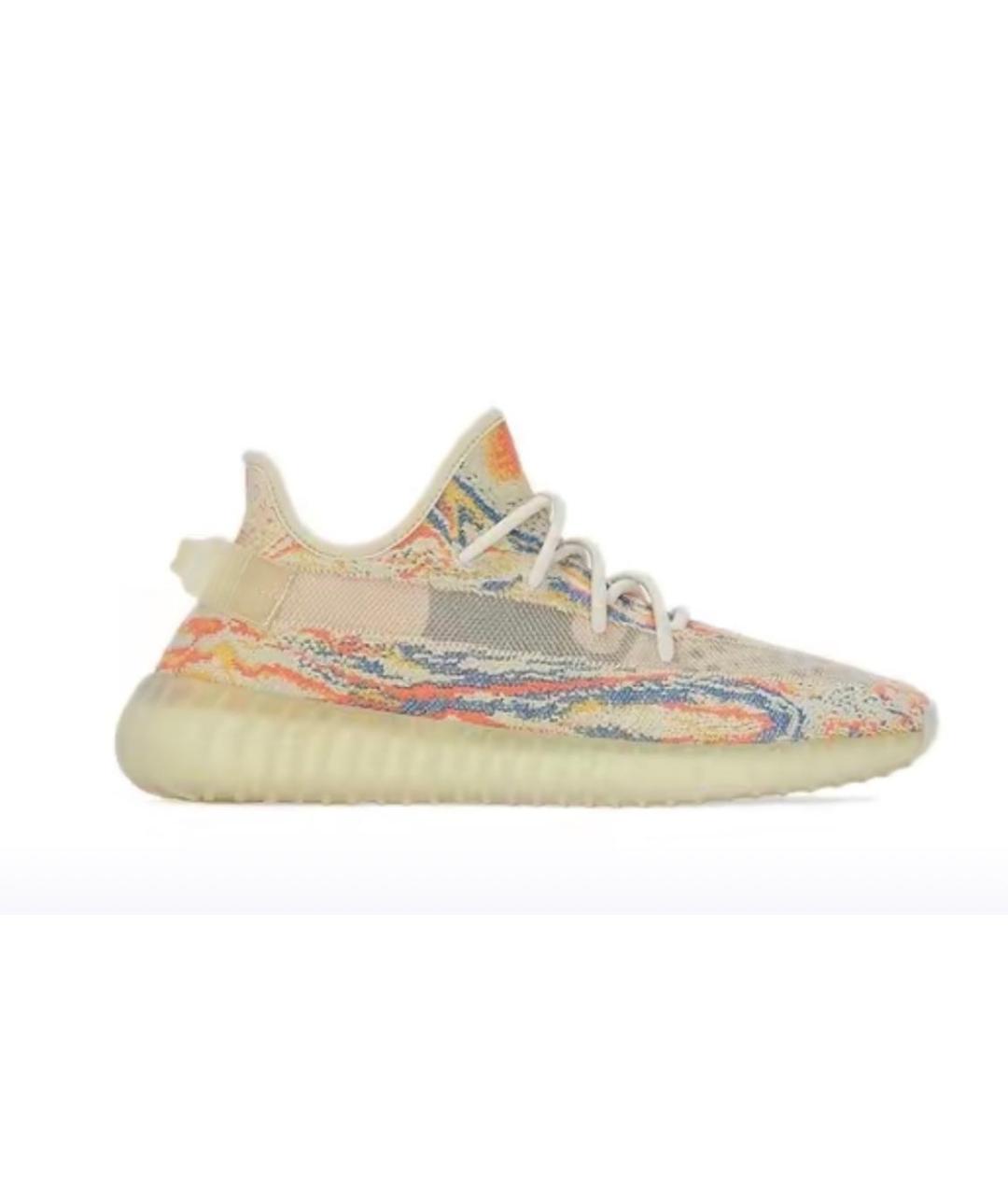 ADIDAS YEEZY Горчичные низкие кроссовки / кеды, фото 2