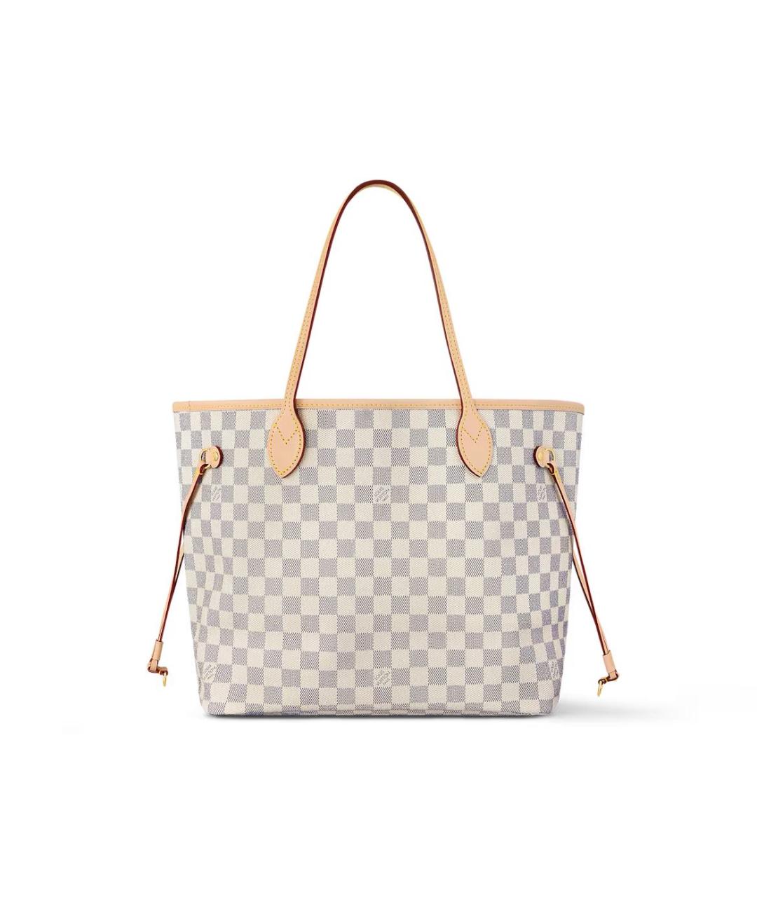 LOUIS VUITTON Бежевая кожаная сумка тоут, фото 1