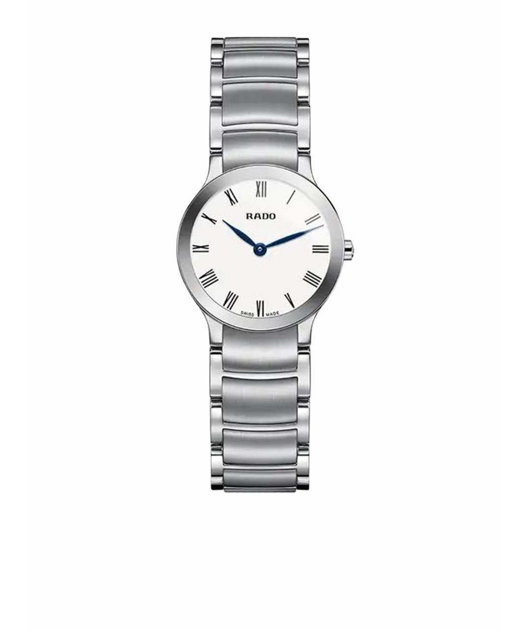 RADO Серебряные металлические часы, фото 1