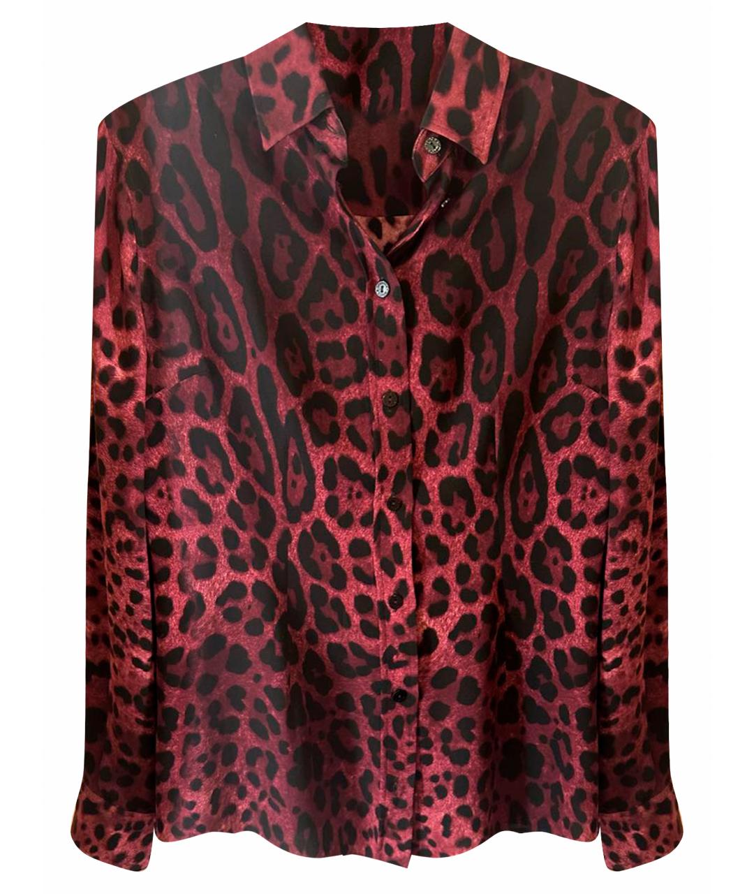 DOLCE&GABBANA Бордовая блузы, фото 1