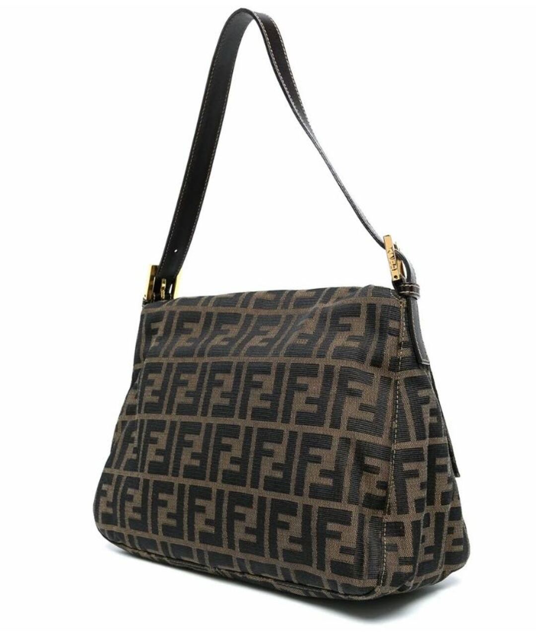 FENDI Коричневая сумка тоут Baguette для женщин – купить онлайн с