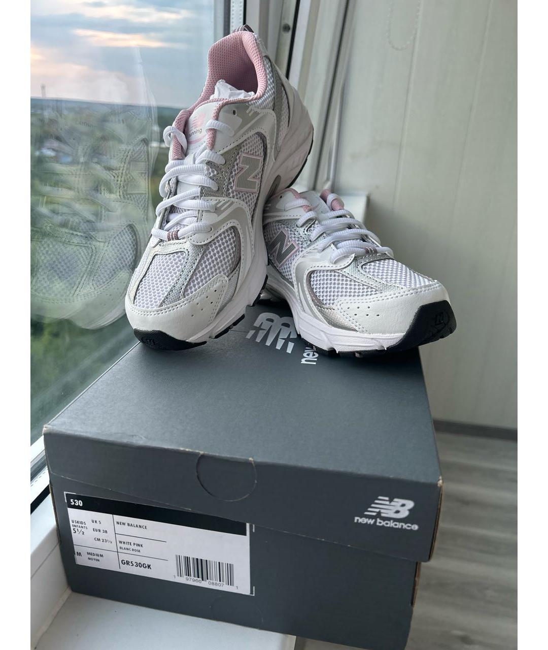 NEW BALANCE Белые кроссовки, фото 5