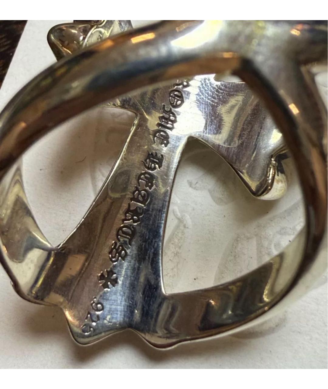 CHROME HEARTS Серебряное кольцо, фото 3