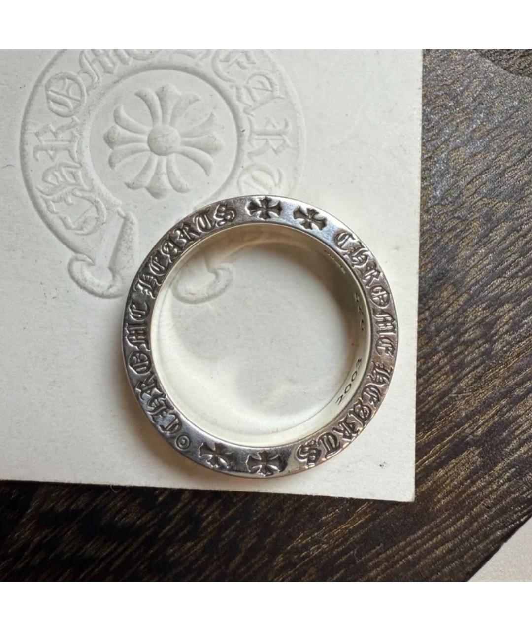 CHROME HEARTS Серебряное серебряное кольцо, фото 6