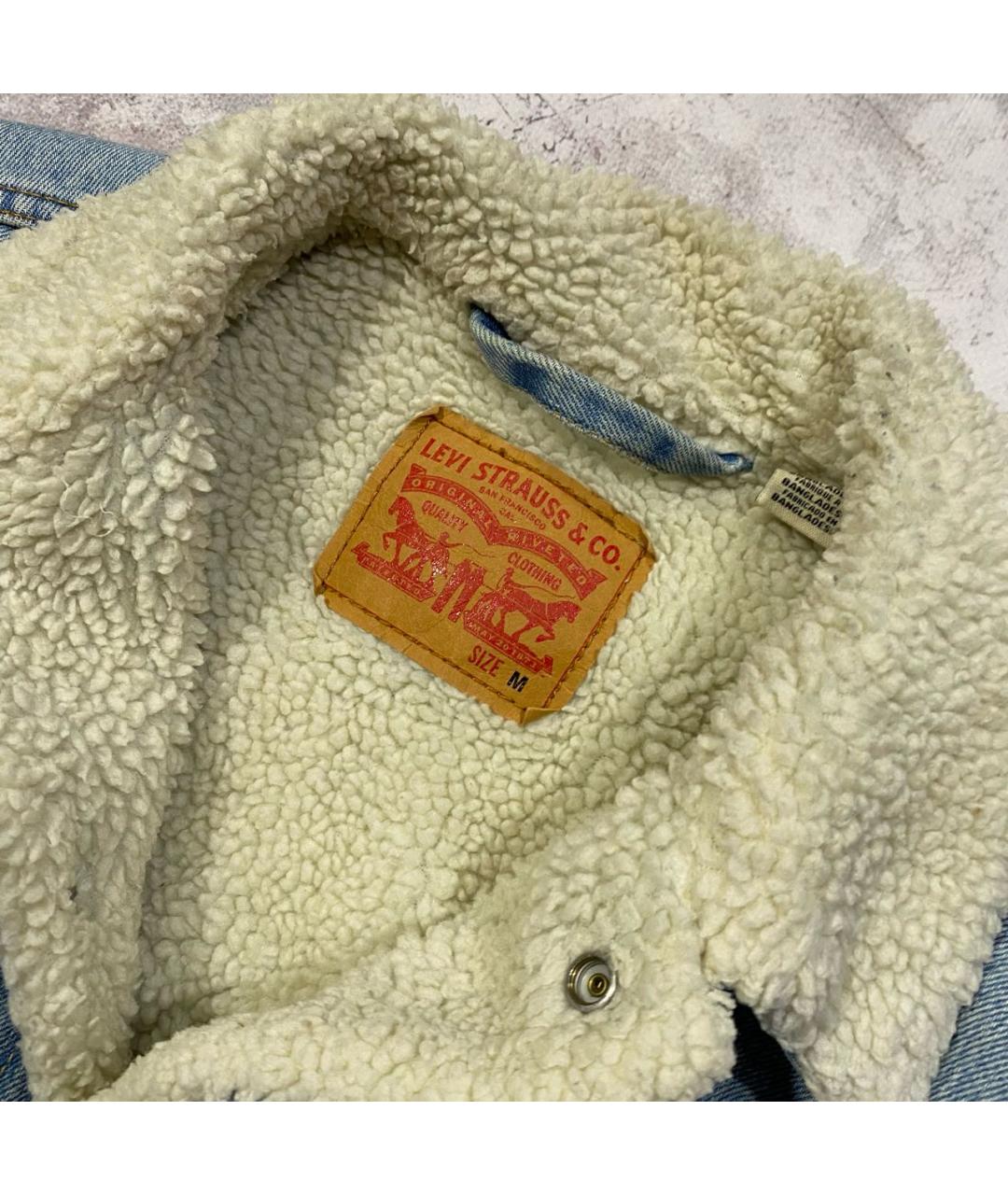 LEVI'S Синяя деним куртка, фото 2
