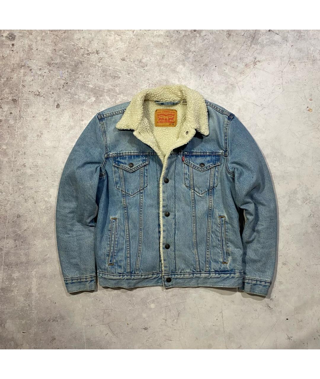 LEVI'S Синяя деним куртка, фото 4