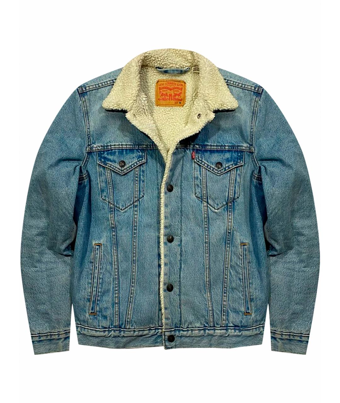 LEVI'S Синяя деним куртка, фото 1